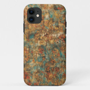 Grunge Skull Art Mobile Hoesje