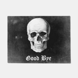 Grunge Skull Deurmat