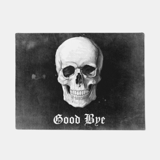 Grunge Skull Deurmat (Voorkant)