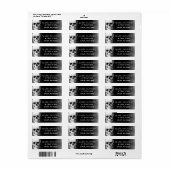 Grunge Skull Etiket (Full Sheet)