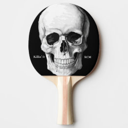 Grunge Skull Monogram Tafeltennisbatje