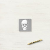 Grunge Skull Post-it® Notes (Op bureau)