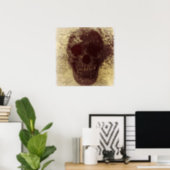 Grunge Skull Poster (Home Office)
