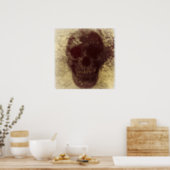 Grunge Skull Poster (Kitchen)