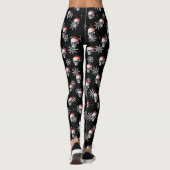 Grunge Skull Santa Leggings (Achterkant)