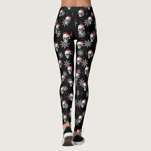Grunge Skull Santa Leggings (Achterkant)