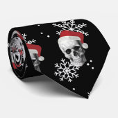 Grunge Skull Santa Stropdas (Opgerold)
