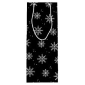 Grunge Skull Santa Wijn Cadeautas (Achterkant)