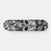 Grunge Skull Skateboard (Horizontaal)