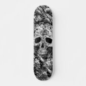 Grunge Skull Skateboard (Voorkant)