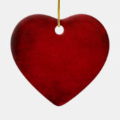 Grunge Skull Wedding & Jubileum Party Keramisch Ornament (Achterkant)