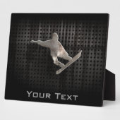 Grunge Snowboarding Fotoplaat (Zijkant)