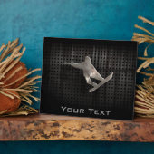 Grunge Snowboarding Fotoplaat (Zijkant)