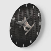 Grunge Snowboarding Grote Klok (Hoek)