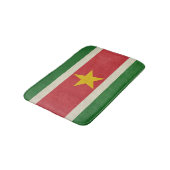 Grunge soevereine staatsvlag Suriname Badmat (Gekanteld)