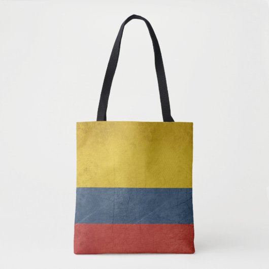 Grunge soevereine staatsvlag van het land van tote bag (Voorkant)