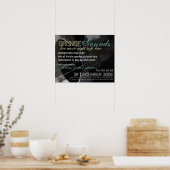 Grunge Sounds Evenement Poster sjabloon (Keuken)