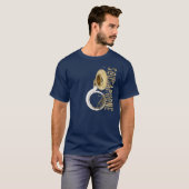 Grunge Sousaphone T-shirt (Voorkant volledig)