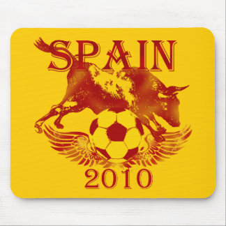 Grunge Spain 2010 Raging bull Toro mousepad Muismat