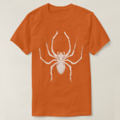 Grunge SpiderWhite T-shirt (Design voorkant)
