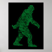 Grunge Squatchin Bigfoot Style Poster (Voorkant)
