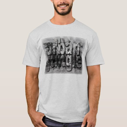 Grunge Stad Urbane Jungle T-shirt (Voorkant)