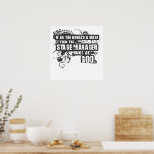 Grunge Stage Manager God Poster (Keuken)