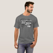 Grunge Stage Manager God T-shirt (Voorkant volledig)