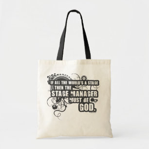 Grunge Stage Manager God Tote Bag