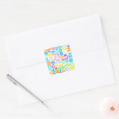 Grunge Stamp Collectie Stickers