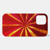 Grunge starburst Hoesje-Mate iPhone case (Achterkant (horizontaal))