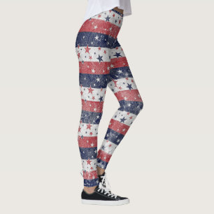 Grunge Stars en Stripes Leggings