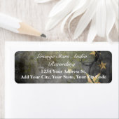 Grunge Stars  ontwerp Etiket (Insitu)