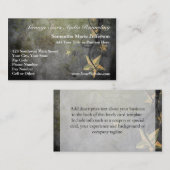 Grunge Stars  ontwerp Visitekaartje (Voorkant / Achterkant)