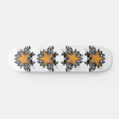 Grunge Stars Skateboard (Horizontaal)