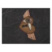 Grunge Steampunk Heart Tafelkleed (Voorkant (Horizontaal))
