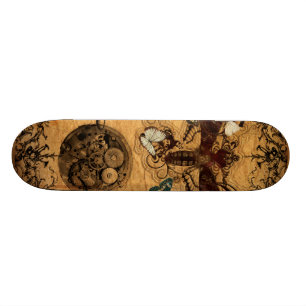 Grunge Steampunk Victoriaans Butterfly Skateboard
