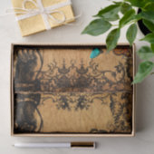 Grunge Steampunk Victoriaans Butterfly Tissuepapier (Geschenk)