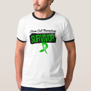 Grunge Stem Cell Transplant Survivor T-shirt