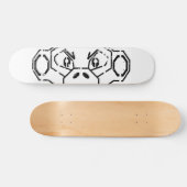 Grunge Stencil Monkey Board Persoonlijk Skateboard (Horizontaal)