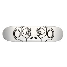 Grunge Stencil Monkey Board