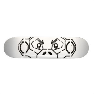 Grunge Stencil Monkey Board Persoonlijk Skateboard
