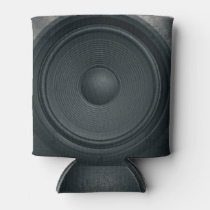 Grunge stijl, audio luidspreker achtergrond blikjeskoeler