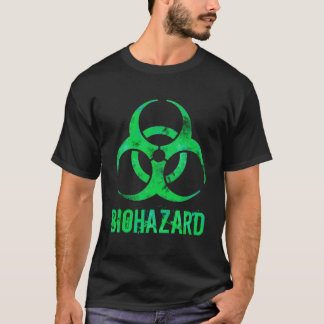 Grunge Stijl Biohazard Toxisch Verdrietig Nieuwigh T-shirt