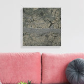 Grunge stijl getextureerde aarde kunst mooi canvas afdruk (Insitu (Woonkamer))