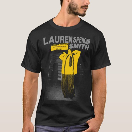 Grunge stijl popmuzikant t-shirt (Voorkant)