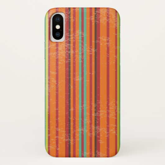 Grunge Stripes Case-Mate iPhone Case (Achterkant)
