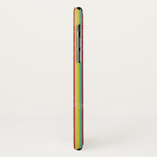 Grunge Stripes Case-Mate iPhone Case (Achterkant/links)