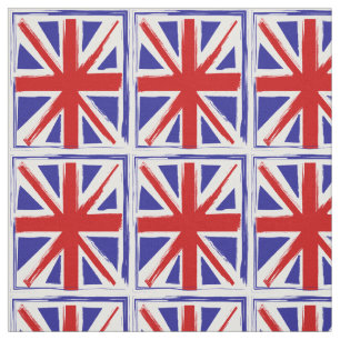 Grunge Style Britse Union Jack Flag Stof