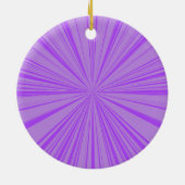 Grunge Style Connecticut-vlag Keramisch Ornament (Achterkant)